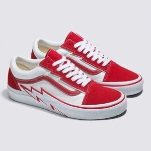 Vans Old Skool Bolt Red/ White